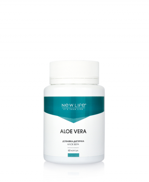 ALOE VERA | АЛОЕ ВЕРА | 60 КАПСУЛ У БАНОЧЦІ